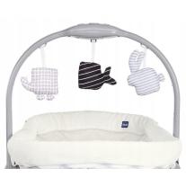 Мултифункционален шезлонг 4 в 1 Chicco Baby Hug Air White snow