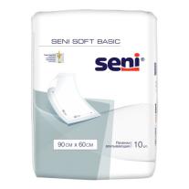 Seni Soft Basic Хигиенични чаршафи, размер 60х90 см х10 броя