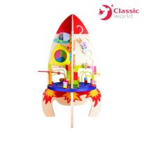 Classic World Детска дървена играчка ракета