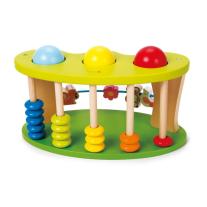 Classic World - Дървена играчка за координация с чукче