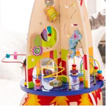 Classic World Детска дървена играчка ракета