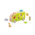 Classic World - Дървено камионче - Сортер с животни - Зелено