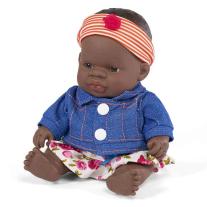 Miniland Baby кукла с рокля и яке - 21 см