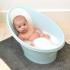 Shnuggle - световно-награждавана бебешка вана за къпане - Blue-White Banana