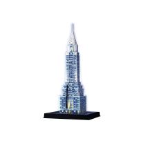 Ravensburger 3D Пъзел 216 елемента - Светещ Крайслер билдинг