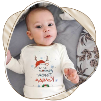 For babies Сет бебешко боди с потури
