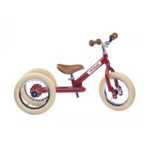 Trybike Винтидж Триколка, която се превръща в колело за баланс Червена - Red Vintage