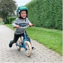 Trybike Винтидж Триколка, която се превръща в колело за баланс Винтидж Синьо