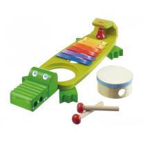 Haba - Дървена музикална играчка - Крокодил