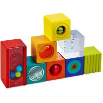 Haba - Дървени музикални кубчета - Разноцветни