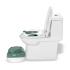 Lorelli Комплект "WC TRANSFORM" - Приставка за тоалетна чиния - Зелена