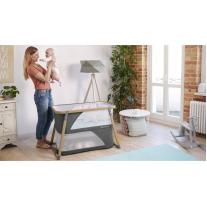 KinderKraft Бебешка кошара 4 в 1 Sofi, Сива