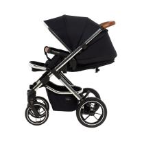 Бебешка комбинирана Количка MOON Scala Navy ИЗЛОЖЕНА