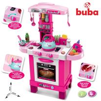 Buba Детска индукционна кухня с чайник 008-939, Розова
