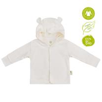 Памучно бебешко палтенце с ушички Bio Baby