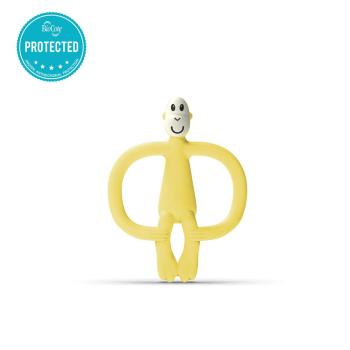 Matchstick Monkey Monkey Teether чесалка с апликатор - Yellow