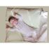 Barbabebe Комплект възглавница за бременност и кърмене и калъфка - бяла (BM9000_BM9001)