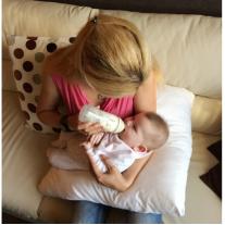 Barbabebe Комплект възглавница за бременност и кърмене и калъфка - лисичета (BM9000_BM9003)