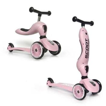 Детска тротинетка Scoot & Ride Highwaykick1 2 в 1 Rose