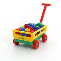 Polesie Toys Вагонетка с конструктор - 46871