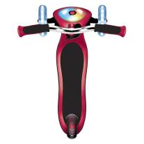 Тротинетка GLOBBER Elite Prime със светещи колела Червена