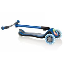 Тротинетка Globber Elite Prime със светещи колела Синя