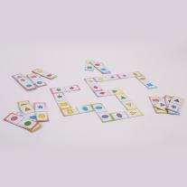 Детска образователна игра Thinkle Stars Домино за цветове и форми