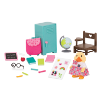Li’L Woodzeez – комплект за игра – Класна стая II