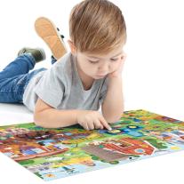 Headu Първи 100 английски думи – Двустранен пъзел Ферма