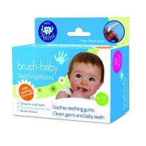 Brush-baby почистващи кърпички за венци и зъбки, 0-16м.