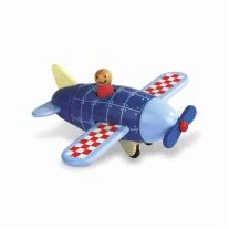 Janod - Дървена играчка - Магнитен самолет