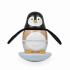 Janod - Дървена играчка за нинзване - Клатушкащо се пингвинче