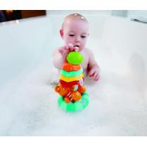 Hape Играчка за баня – Мече Теди с разноцветен чадър