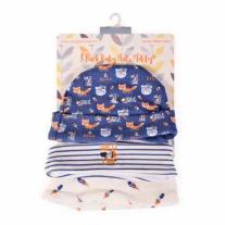 Cangaroo Шапки за бебе Tibby- 3 броя различни шапки