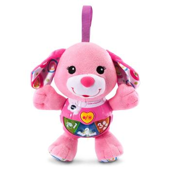 Vtech музикална плюшена играчка- Розаво кученце