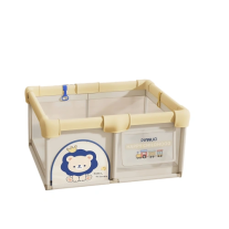 Mека ограда за деца Sonne HappyLee с аксесоари 120x120