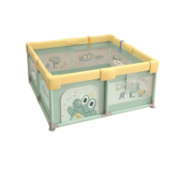 Бебешка кошара с килим и безопасна зона SONNE JumpiPlay 120x120