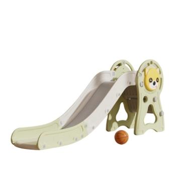 Детска пързалка Sonne с баскетболен кош Ozy, мента 