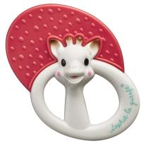 Дрънкалка и гризалка Sophie La Girafe Червена