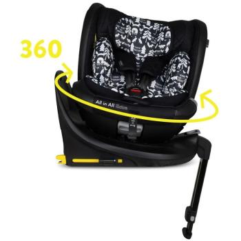  Стол за кола Cosatto - All in All Extra, 360°, IsoFix, i-Size, 40-150 cm, Silhouette