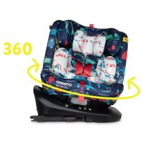 Стол за кола Cosatto - Get Set Gro, 360°, IsoFix, i-Size, 40-150 cm, D Is For Dino