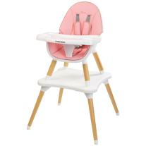 Столче за хранене 2 в 1 Caretero - Tuva, Pink