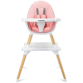 Столче за хранене 2 в 1 Caretero - Tuva, Pink
