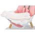 Столче за хранене 2 в 1 Caretero - Tuva, Pink