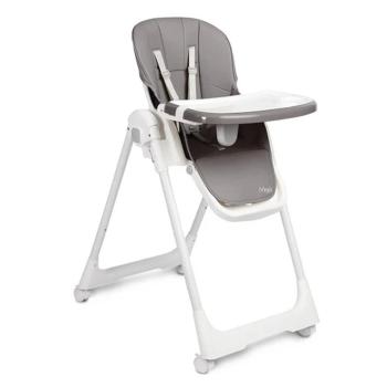 Столче за хранене Caretero - Megalo, тъмносиво