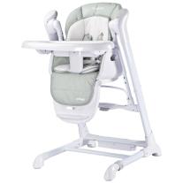 Столче за хранене и люлка 2 в 1 Caretero - Indigo, Light Grey