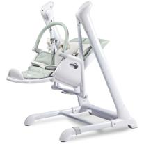 Столче за хранене и люлка 2 в 1 Caretero - Indigo, Light Grey