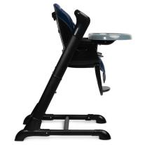 Столче за хранене и люлка 2 в 1 Caretero - Indigo Black, синьо