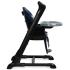 Столче за хранене и люлка 2 в 1 Caretero - Indigo Black, синьо