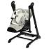 Столче за хранене и люлка 2 в 1 Caretero - Indigo Black, сиво